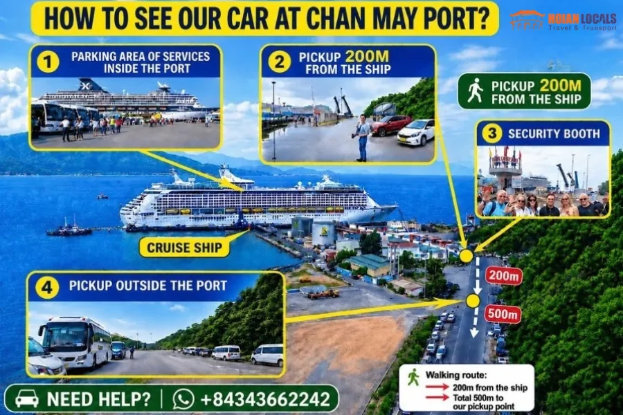 Chan May Port to Golden Bridge Tour - Hoi An Locals 