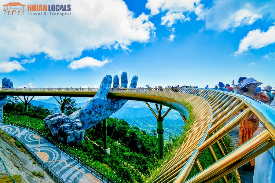 Golden Hands Bridge Ba Na Hills - Hoian Locals Travel